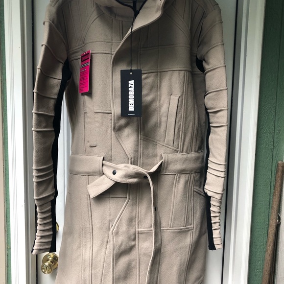 DEMOBAZA Top Coat Recondition Mens Small BRAND NEW Waxed Wool NIB - Picture 13 of 16